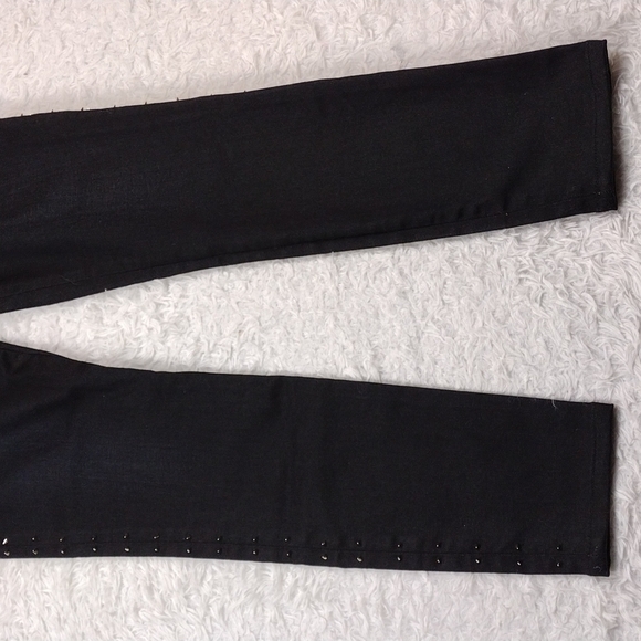Hudson Los Angeles Barbara Super Skinny High Rise Black Five Pocket Color Jean - Picture 4 of 15